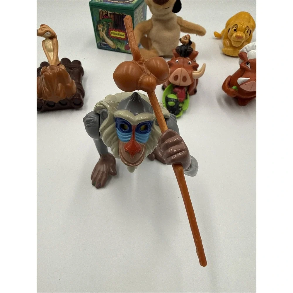 1990s VTG Disney The Lion King Lot of 8 Action Figure Burger King Happy Meal Toy